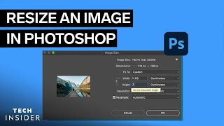 How To Resize An Image In Photoshop [upl. by Evangeline858]