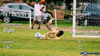 Jordan Bidaisee SSFL 2019 Highlight Video Trinidad amp Tobago [upl. by Jephum]