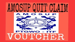 2022 AMOSUP PROVIDENT FUND QUITCLAIM AND VOUCHER [upl. by Lamonica]