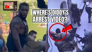 Video Footage Of P Diddy Arrest By FEDS Hid From Public Diddys Last Moments As A Free Man [upl. by Whiteley]