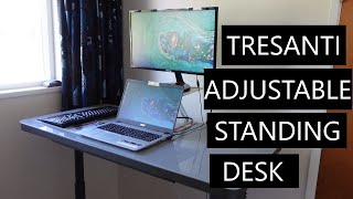 Costco Tresanti Adjustable Standing Desk Review in 2021 [upl. by Bo]