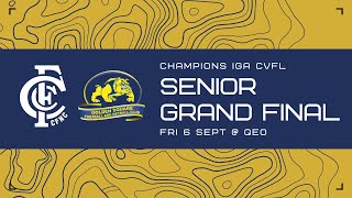 CVFL Seniors Grand Final  Castlemaine v Golden Square  69 [upl. by Ayikaz]