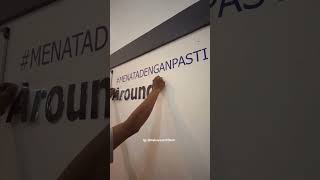 Tutorial pemasangan Whiteboard dan Sticker yang benar jasatukang jasatukangbangunan home house [upl. by Osswald805]