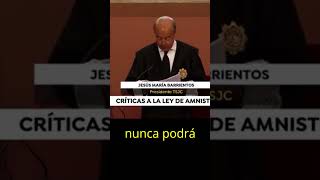 Alto y claro José María Barrientos Pdte del TSJ de Cataluña [upl. by Gusty]