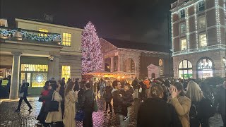 London LIVE Covent Garden Christmas Lights [upl. by Massarelli]