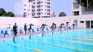 USO NATATION EXTRAIT CHAMPIONNAT DE LA LIGUE DE DAKAR [upl. by Anirtik]