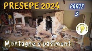 Il Presepe 2024 Rocce e pavimenti [upl. by Idnem]