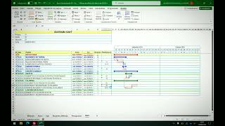 Diagrama Gantt en Excel [upl. by Akirej]