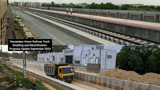 Yesvantpur Hosur Track Doubling and Electrification Update Part 1 [upl. by Keli]