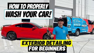 How To Wash and Detail Your Cars Exterior  Detailing Beyond Limits [upl. by Pulling90]