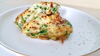 Breakfast Casserole Recipes  Healthy Spinach Egg Casserole  Spinach Mozzarella Cheese Casseroles [upl. by Thessa778]