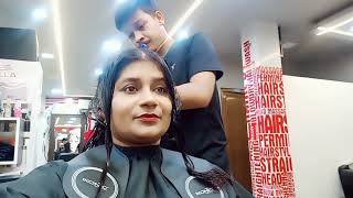 Habibs hair cuttingprothom bar Habib e chul katlam tao Amar barir pase [upl. by Catlee]