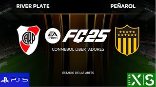 SIMULANDO  RIVER PLATE VS PEÑAROL  FINAL LIBERTADORES FC 25 [upl. by Spada]