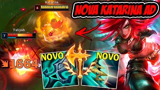 NOVO KATARINA AD COM ESSE ITEM DA S14 É EXTREMAMENTE QUEBRADO  LEAGUE OF LEGENDS [upl. by Nnaarual]