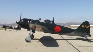 Pearl Harbor flight featuring the PoF Mitsubishi A6M5 Zero [upl. by Nwahsd995]