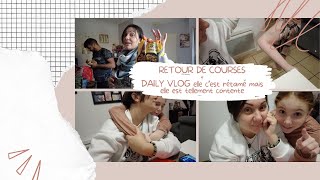 Retour de courses  Daily vlog Elle cest rétamé [upl. by Htiduj]