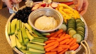 How To Make The Most Amazing Vegetable Platter [upl. by Esilanna]