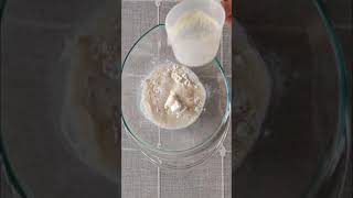 How I Make 10 minute Pizza Dough at Home  No Kneading Easy and Fast  shorts [upl. by Radborne]