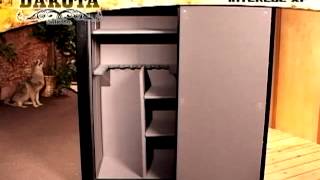 Dakota Interlocxp Modular Bolt Together Gun Safe Highlights [upl. by Fidel]