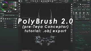 Polybrush Tutorial File importexport [upl. by Nidraj]