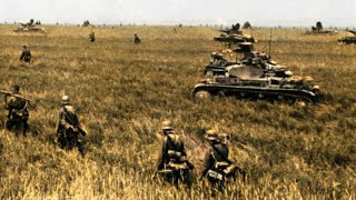 WW2 Operation Barbarossa Combat Footage [upl. by Aserej]