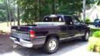 1999 Dodge Ram 59 V8 exhaust [upl. by Halliday770]