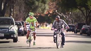 Fans Welcome Peter Sagan Back to California [upl. by Slack]