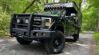 Ford F350 Flatbed FWC The Ultimate Adventure Vehicle  Built2Roam [upl. by Aiekam]