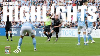 Coventry City v Swansea City  Extended Highlights [upl. by Enaenaj]