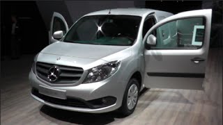 MercedesBenz Citan Refrigerated Van 2015 In detail review walkaround Interior Exterior [upl. by Rebmyt]