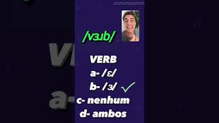 PRONÚNCIA DE VERB EM INGLÊS [upl. by Aura]