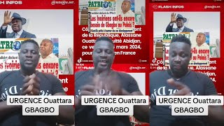 URGENT  DRAMANE EN FRANCE POUR LE CAS DU PRÉSIDENT GBAGBO LA RÉINSCRIPTION SERA DÉCIDÉ À PARIS [upl. by Sherry351]