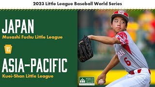 Japan vs Chinese Taipei  2023 Little League Baseball World Series Game 23 [upl. by Flam]