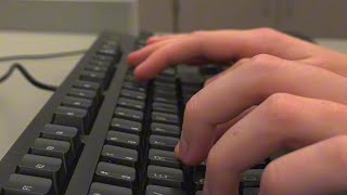 ASMR  Keyboard Typing  No Talking [upl. by Kcirddot843]