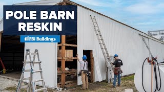 Unbelievable Makeover See How an Old Pole Barn Gets a New Life [upl. by Nerat]