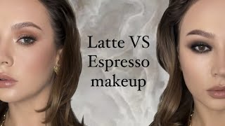 ТРЕНДОВЫЙ МАКИЯЖ  LATTE VS ESPRESSO MAKEUP [upl. by Zeralda735]