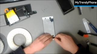 Howto filmpje Xperia Z1 Display  Touchscreen Repareren of vervangen [upl. by Ttirrem]