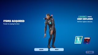 New Astronaut Ocean Bundle Fortnite item shop [upl. by Sosthena573]