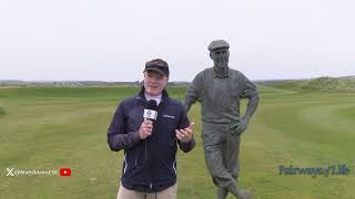 Why Is There A Payne Stewart Statue At An Irish Links Course [upl. by Eniluj666]