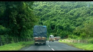 Amazing View on Kashedi Ghat Mumbai  Goa Highway during Monsoon [upl. by Nahtanod]