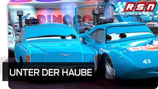 CARS Racing Sports Network Unter der Haube mit dem King Strip Weathers  Disney•Pixar HD [upl. by Eli]