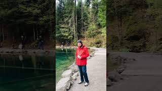 Der Blausee der bekanntesten Bergseen der SchweizEr liegt nahe Mitholz Standort Berner Oberland [upl. by Cora]