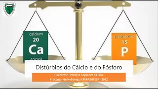 Distúrbios do cálcio e fósforo [upl. by Nerine]