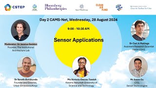 ICASCAMSNet 2024  28 Aug  Sensor applications [upl. by Araj]