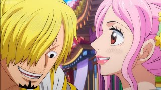 straw hats meet their friends for the last time in Land of Wano  One piece episode 1084 [upl. by Ad873]