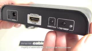 Conversor de euroconector a HDMI ScartH a HDMIA distribuido por CABLEMATIC ® [upl. by Yendroc]