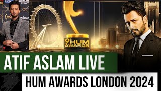 ATIF ASLAM LIVE PERFORMANCE IN HUM STYLE AWARDS 2024quot WEMBLEY LONDON [upl. by Shedd18]