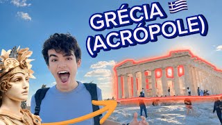 GRÉCIA 🇬🇷 Atenas  Comida  Tour  VLOG [upl. by Berneta77]