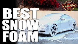 Mystic Snow Foam Car Wash  Epic Foam Cannon  Mastersons Car Care [upl. by Kcirderfla]