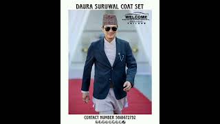 daura suruwal Cotton fabric daura suruwalIt is very popular and it is very suitable [upl. by Baldwin]